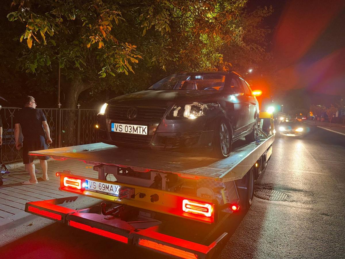 MAX Tractări accident nocturn VW Passat